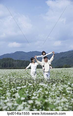 family, flower garden, day, daytime, Asian, daughter View Large Photo Image Stock Photography - family, flower garden, day, daytime, Asian, daughter. Fotosearch