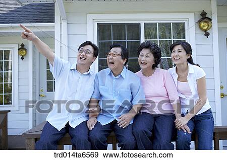 pointing, family, day, daytime, old couple, old View Large Photo Image Stock Photo - pointing, family, day, daytime, old couple, old. Fotosearch