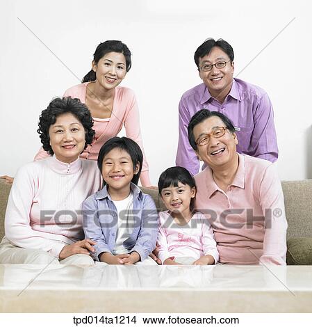 Korean, Asian, person, inside, family, woman View Large Photo Image Picture - Korean, Asian, person, inside, family, woman. Fotosearch