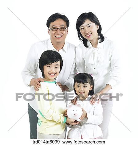 Stock Photo - family, brother, sister, object, friendly, Asian. Fotosearch