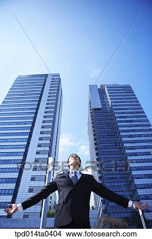 skyscraper, day, daytime, Asian, low angle, business View Large Photo Image Picture - skyscraper, day, daytime, Asian, low angle, business. Fotosearch