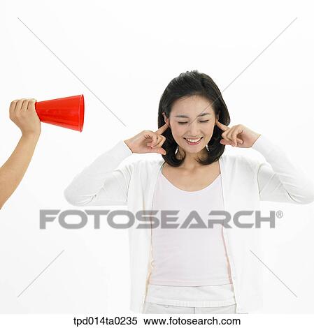 funnel, object, Asian, person, noise, woman View Large Photo Image Stock Photography - funnel, object, Asian, person, noise, woman. Fotosearch