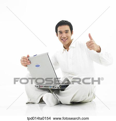 notebook, object, Asian, person, hand expression, sitting View Large Photo Image Picture - notebook, object, Asian, person, hand expression, sitting. Fotosearch