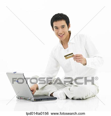 notebook, object, Asian, person, shopping, credit card View Large Photo Image Stock Photograph - notebook, object, Asian, person, shopping, credit card. Fotosearch