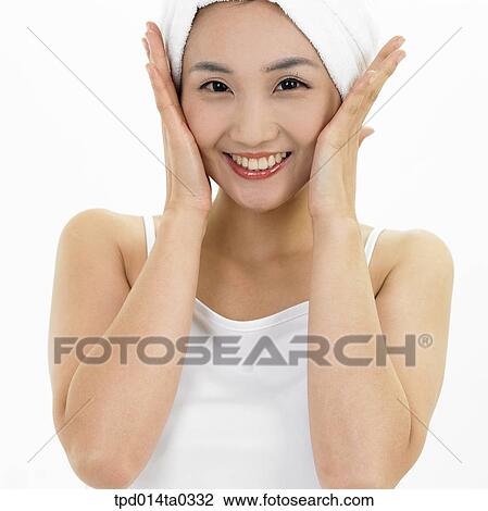 object, Asian, beauty, person, skin care, inside, face View Large Photo Image Stock Image - object, Asian, beauty, person, skin care, inside, face. Fotosearch