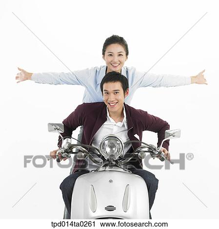 object, Asian, driving, person, woman, couple View Large Photo Image Stock Image - object, Asian, driving, person, woman, couple. Fotosearch