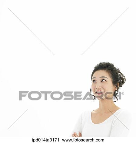 object, Asian, person, thought, woman, folding one´s arms, Korean View Large Photo Image Stock Image - object, Asian, person, thought, woman, folding one´s arms, Korean. Fotosearch