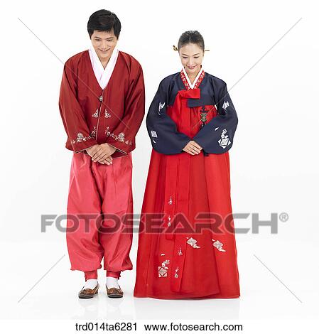 Stock Image - family, object, Asian, festival, smile, clothes. Fotosearch