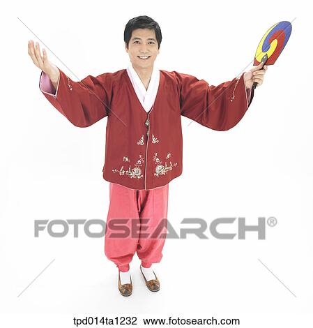 Korean, Asian, person, Korea, Korean tradition, traditional clothes, clothes View Large Photo Image Stock Image - Korean, Asian, person, Korea, Korean tradition, traditional clothes, clothes. Fotosearch