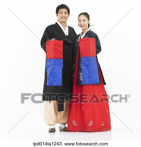 Korean, Asian, person, Korea, Korean tradition, traditional clothes, clothes View Large Photo Image Stock Image - Korean, Asian, person, Korea, Korean tradition, traditional clothes, clothes. Fotosearch
