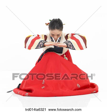 Korean, Asian, person, woman, smile, sitting, object View Large Photo Image Stock Image - Korean, Asian, person, woman, smile, sitting, object. Fotosearch