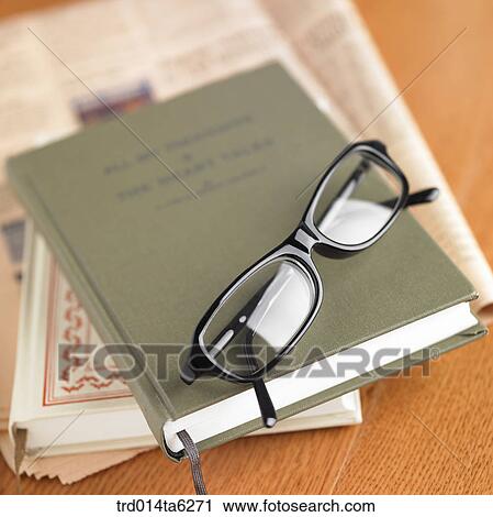 education supply, book, book, supply, glasses, magazine, closeup View Large Photo Image Stock Image - education supply, book, book, supply, glasses, magazine, closeup. Fotosearch