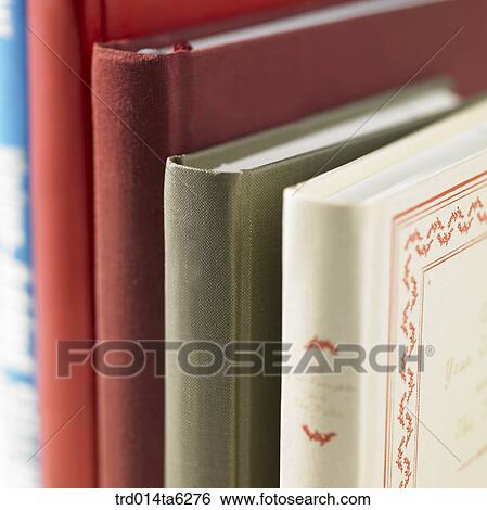 Stock Photograph - notebook, book, book, arrangement, bookshelf, closeup, book. Fotosearch