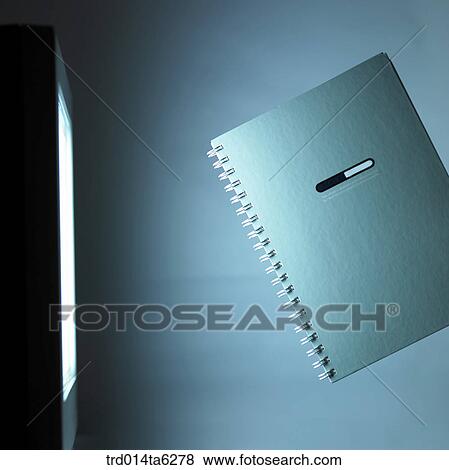 notebook, notebook, monitor, office supply, exercise bookstill life, concept, computer View Large Photo Image Stock Photo - notebook, notebook, monitor, office supply, exercise bookstill life, concept, computer. Fotosearch
