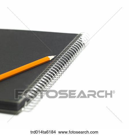 Picture - notebook, notebook, object, office supply, supply, diary, spring. Fotosearch