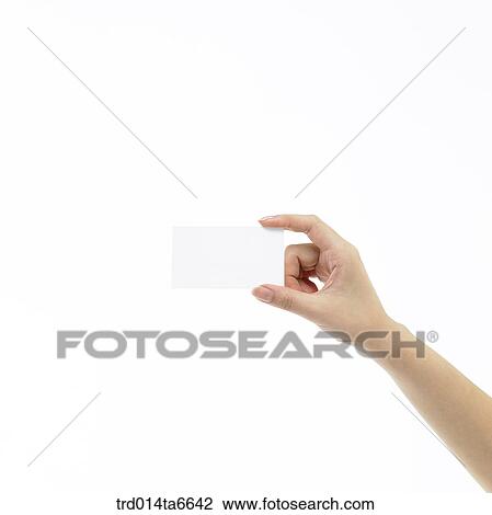 Stock Image - person, body, hand, closeup, object, memo, paper. Fotosearch