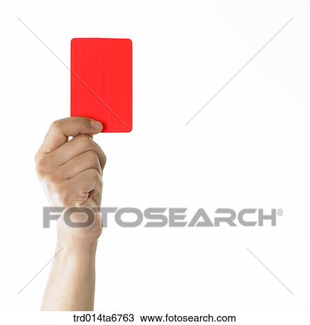 person, body, hand, closeup, object, red card, withdrawal View Large Photo Image Stock Image - person, body, hand, closeup, object, red card, withdrawal. Fotosearch