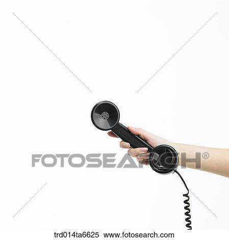 person, body, hand, closeup, object, telephone, receiver View Large Photo Image Stock Photography - person, body, hand, closeup, object, telephone, receiver. Fotosearch