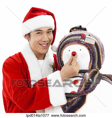 person, Asian, Korean, object, Santa, Santa Claus View Large Photo Image Stock Photo - person, Asian, Korean, object, Santa, Santa Claus. Fotosearch