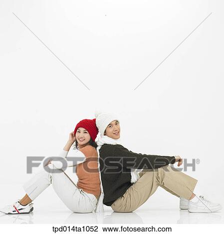 Stock Image - person, Asian, Korean, woman, object, couple. Fotosearch