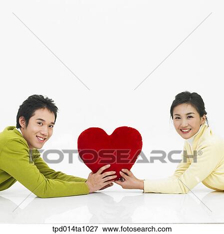 person, Asian, Korean, woman, object, couple View Large Photo Image Stock Photo - person, Asian, Korean, woman, object, couple. Fotosearch
