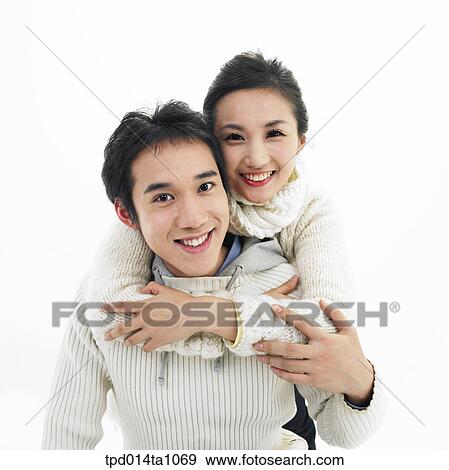 Stock Photo - person, Asian, Korean, woman, object, couple. Fotosearch