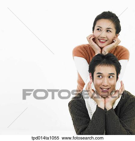 person, Asian, Korean, woman, object, couple View Large Photo Image Stock Photography - person, Asian, Korean, woman, object, couple. Fotosearch