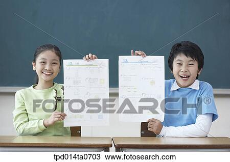 classroom, Asian, full marks, person, math, test paper View Large Photo Image Stock Image - classroom, Asian, full marks, person, math, test paper. Fotosearch