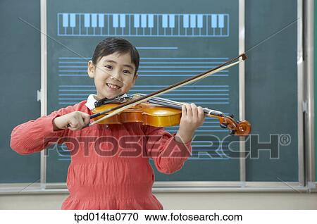 classroom, education, Asian, smile, violin, person, inside View Large Photo Image Stock Image - classroom, education, Asian, smile, violin, person, inside. Fotosearch