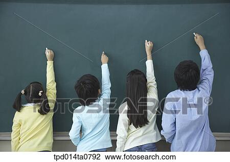 classroom, education, group, Asian, figure from behind, person View Large Photo Image Stock Image - classroom, education, group, Asian, figure from behind, person. Fotosearch