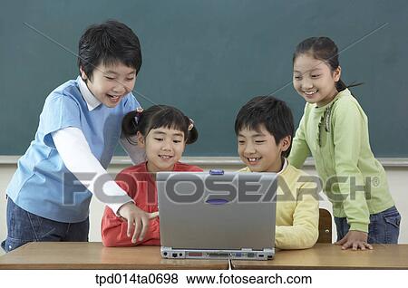 classroom, education, group, notebook, dialog, Asian View Large Photo Image Stock Photo - classroom, education, group, notebook, dialog, Asian. Fotosearch