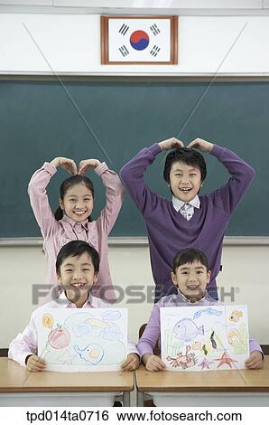 classroom, education, group, photograph, picture, Asian View Large Photo Image Stock Photograph - classroom, education, group, photograph, picture, Asian. Fotosearch