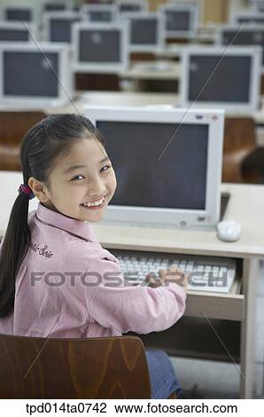 classroom, education, turning back, Asian, person, inside, child View Large Photo Image Stock Image - classroom, education, turning back, Asian, person, inside, child. Fotosearch