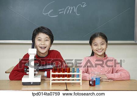 science, laboratory, classroom, education, Asian, smile View Large Photo Image Stock Photo - science, laboratory, classroom, education, Asian, smile. Fotosearch