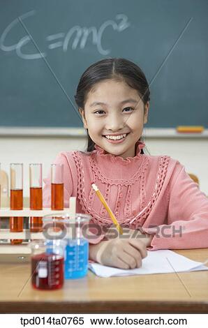 science, laboratory, classroom, education, Asian, smile, person View Large Photo Image Stock Photography - science, laboratory, classroom, education, Asian, smile, person. Fotosearch