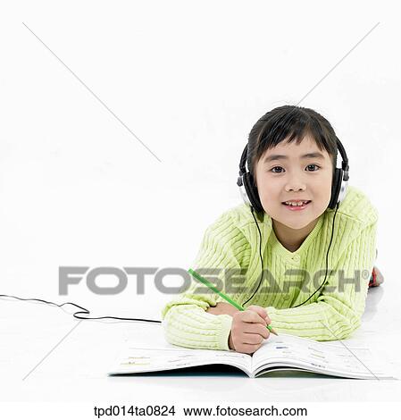 education, object, Asian, hearing, smile, person, child View Large Photo Image Picture - education, object, Asian, hearing, smile, person, child. Fotosearch