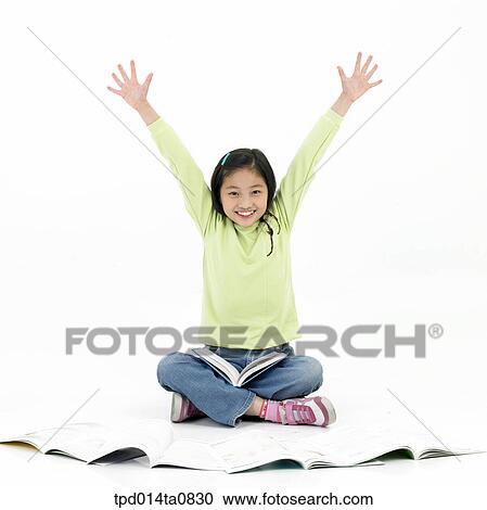education, object, Asian, hurrah, exercise book, smile, person View Large Photo Image Stock Image - education, object, Asian, hurrah, exercise book, smile, person. Fotosearch