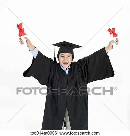 Stock Photograph - education, object, Asian, hurrah, person, child. Fotosearch