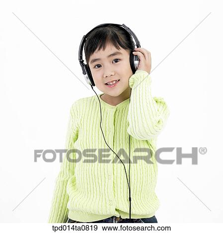 Stock Photo - education, object, Asian, smile, person, child, woman. Fotosearch