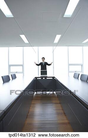 Stock Image - person, Asian, Korean, inside, business, businessman. Fotosearch