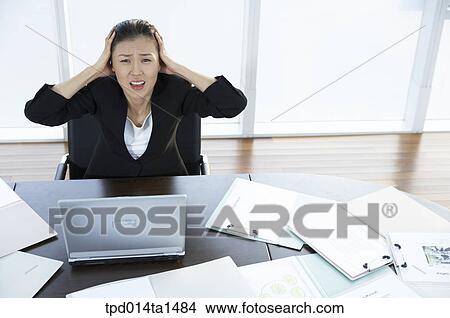 person, Asian, Korean, woman, inside, business, businesswoman View Large Photo Image Picture - person, Asian, Korean, woman, inside, business, businesswoman. Fotosearch