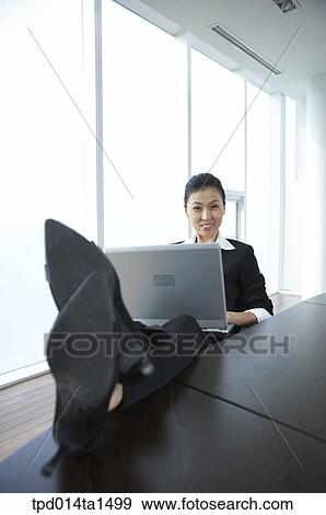 person, Asian, Korean, woman, inside, business, businesswoman View Large Photo Image Stock Photo - person, Asian, Korean, woman, inside, business, businesswoman. Fotosearch