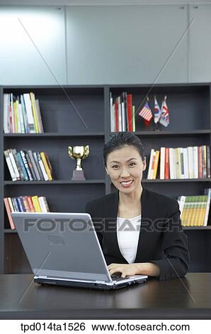 person, Asian, Korean, woman, inside, business, businesswoman View Large Photo Image Stock Photograph - person, Asian, Korean, woman, inside, business, businesswoman. Fotosearch
