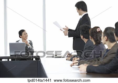 Stock Image - person, Asian, Korean, woman, people, inside. Fotosearch