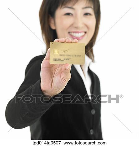 economy, object, Asian, business, businesswoman, person, credit card View Large Photo Image Stock Photo - economy, object, Asian, business, businesswoman, person, credit card. Fotosearch