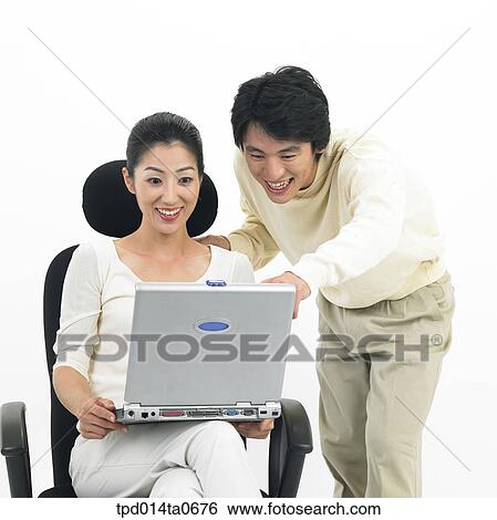 notebook, object, Asian, business, businessman, businesswoman View Large Photo Image Stock Photograph - notebook, object, Asian, business, businessman, businesswoman. Fotosearch