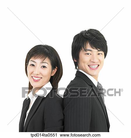 Stock Image - object, Asian, business, businessman, businesswoman, person. Fotosearch