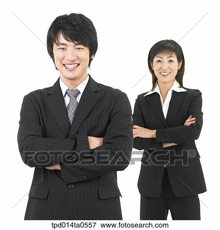 Stock Photo - object, Asian, business, businessman, businesswoman, person. Fotosearch