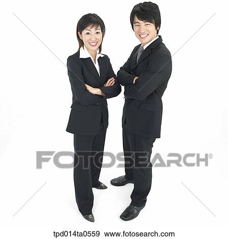 Stock Photo - object, Asian, business, businessman, businesswoman, person. Fotosearch