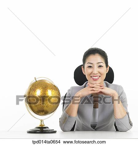 object, Asian, business, businesswoman, person, woman, smile View Large Photo Image Picture - object, Asian, business, businesswoman, person, woman, smile. Fotosearch